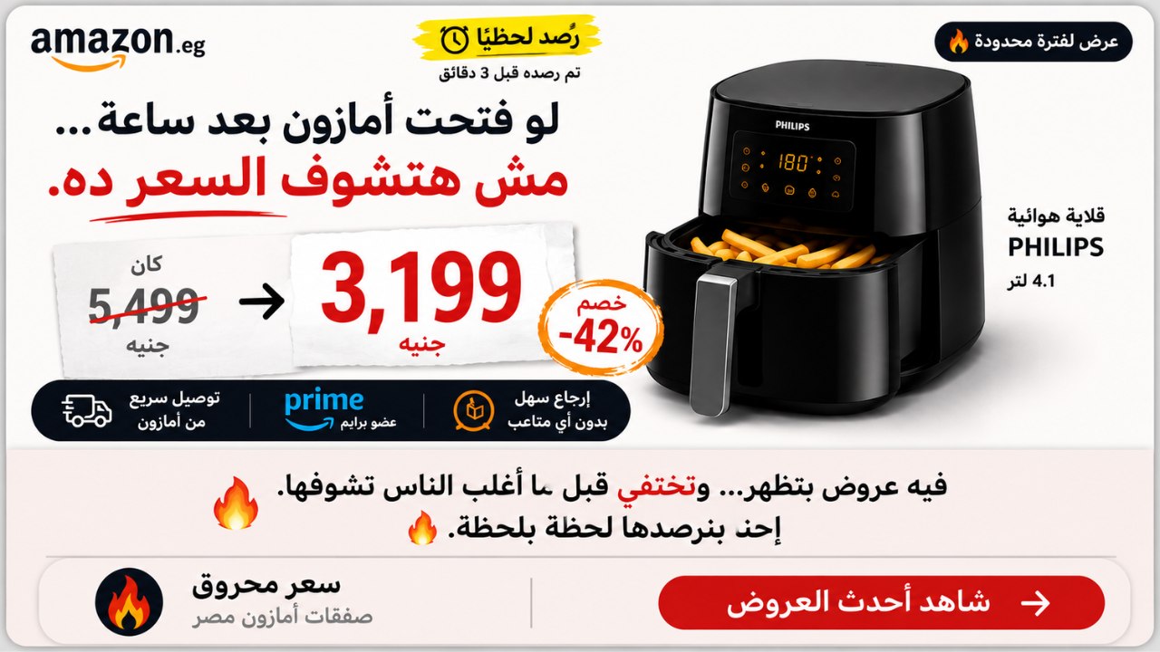 سعر محروق 🇪🇬 صفقات أمازون