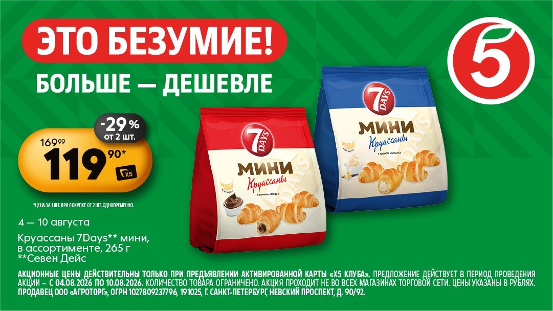 Это безумие! Больше — дешевле
