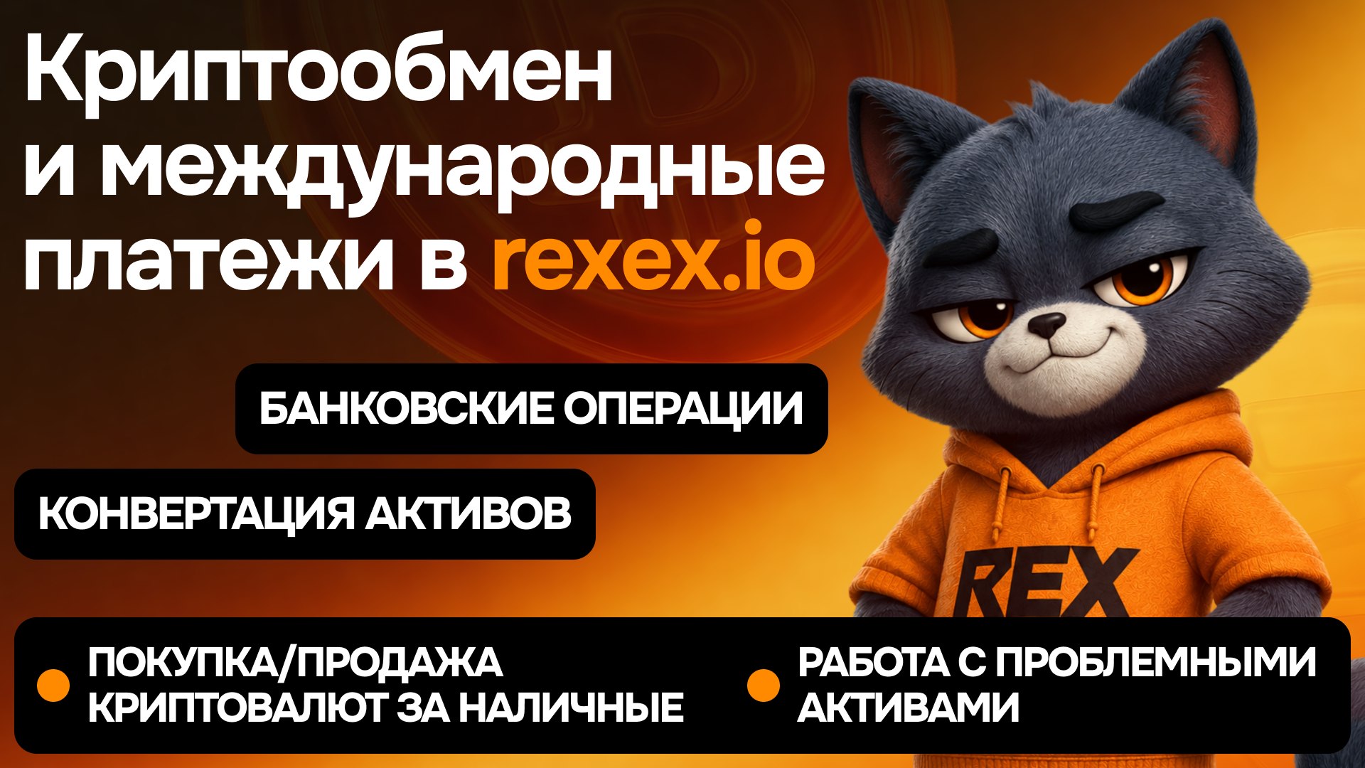 о крипте и обмене | rexex.io