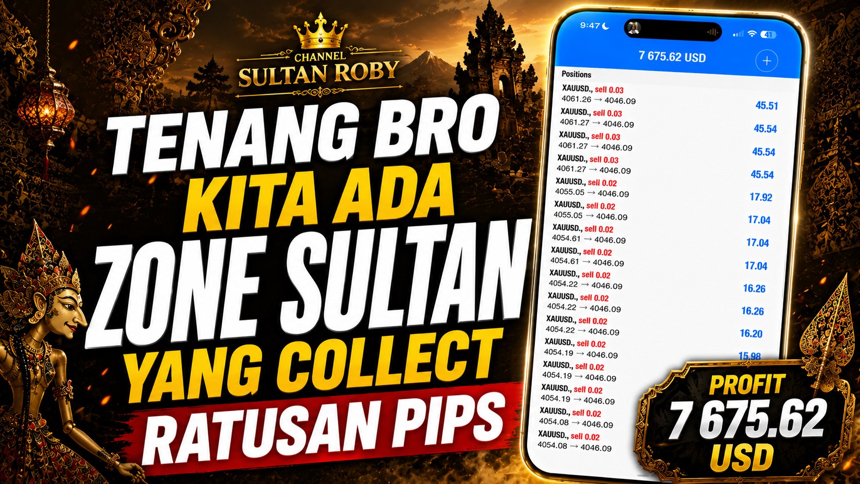 Roby Sultan Gold Flip