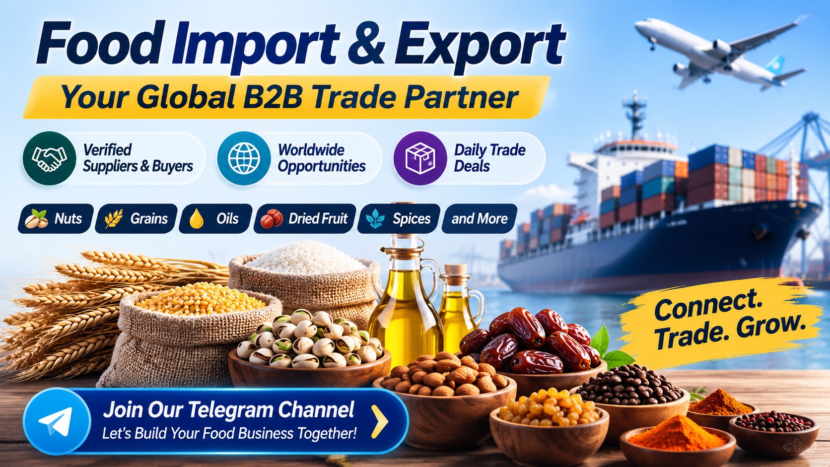 Business Import/Export B2B International Marketing