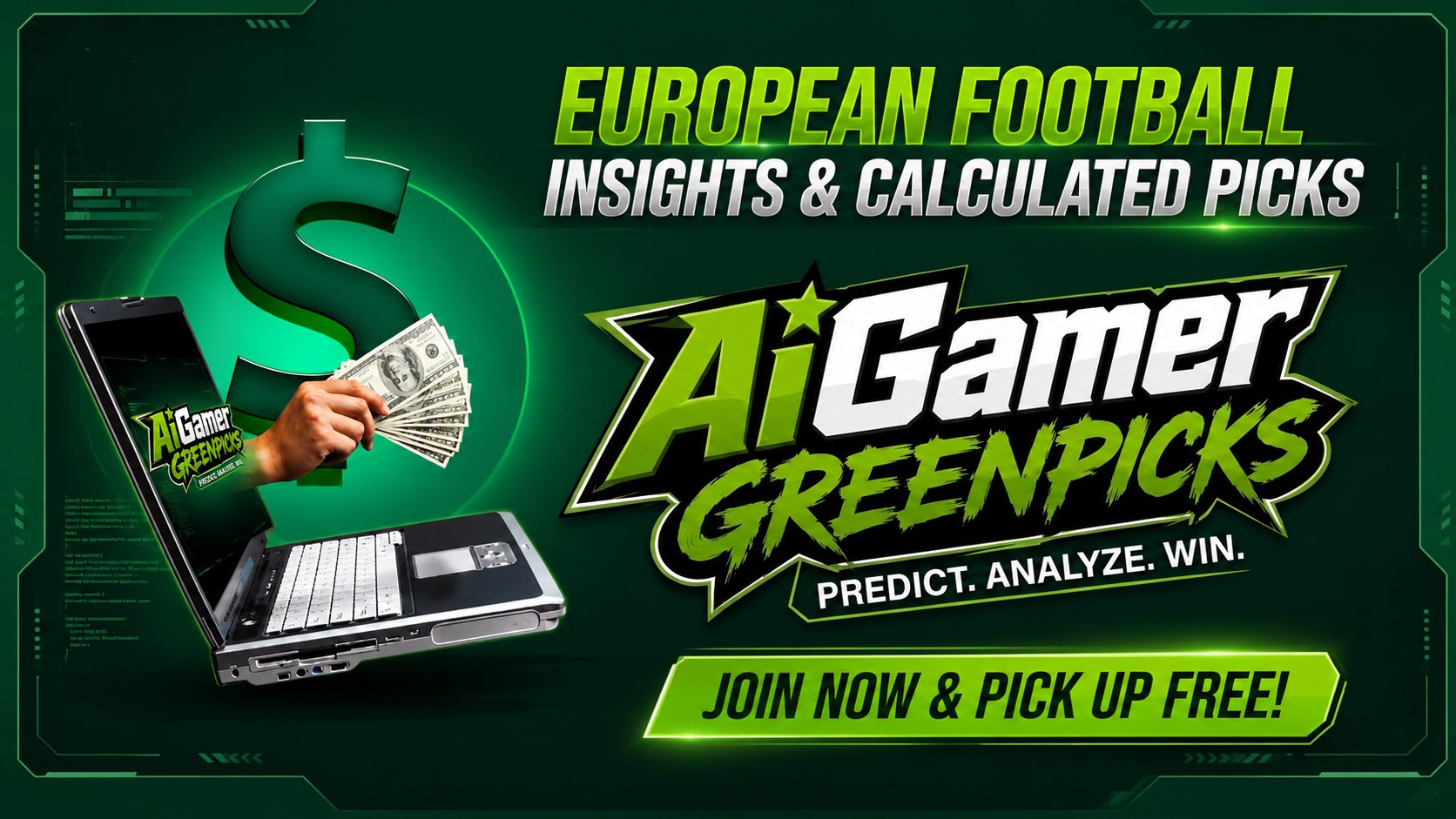 AI GAMER | GREEN PICKS ⚽️