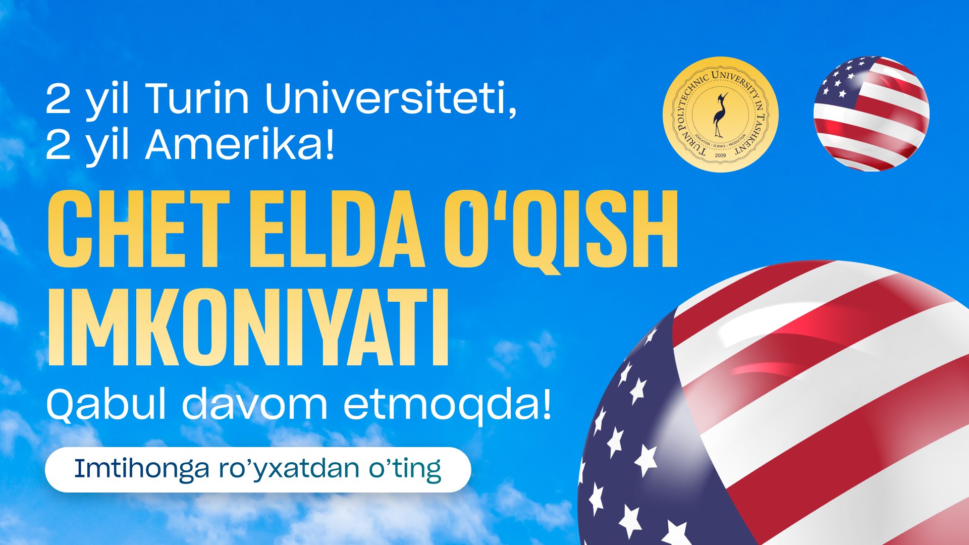Turin Universiteti | Qabul 2026