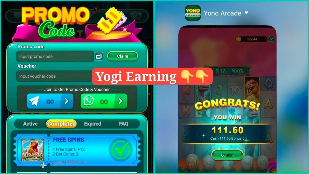 Yogi earning 💸