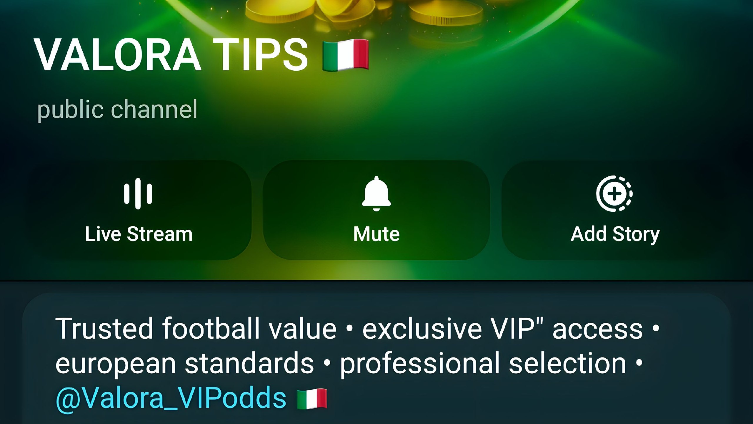 VALORA TIPS 🇮🇹