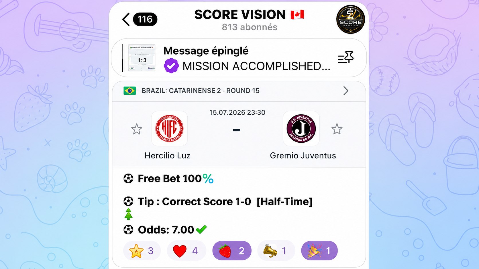 SCORE VISION 🇨🇦